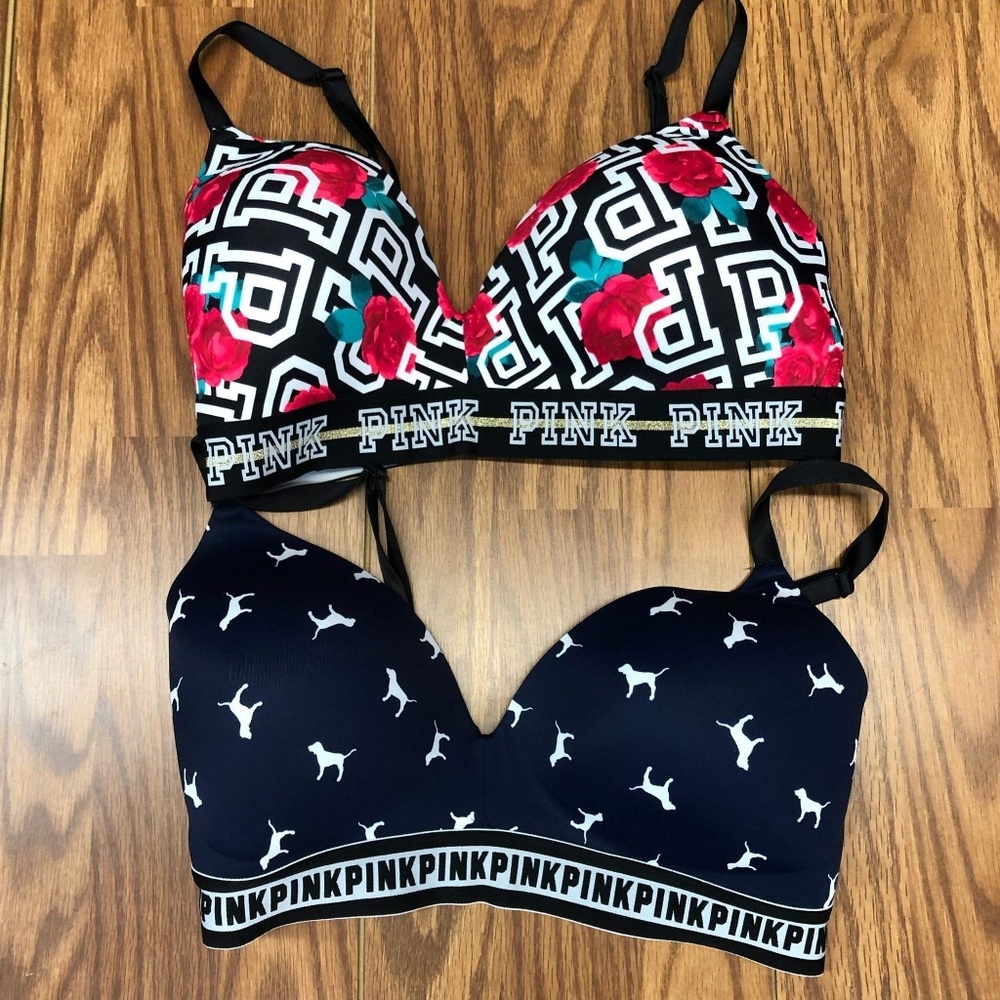 Two Pink Victoria Secret bra 34DD